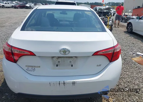 2018 Toyota Corolla Le from USA, damaged, VIN 2T1BURHE3JC988786